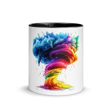 Tasse mit farbiger Innenseite