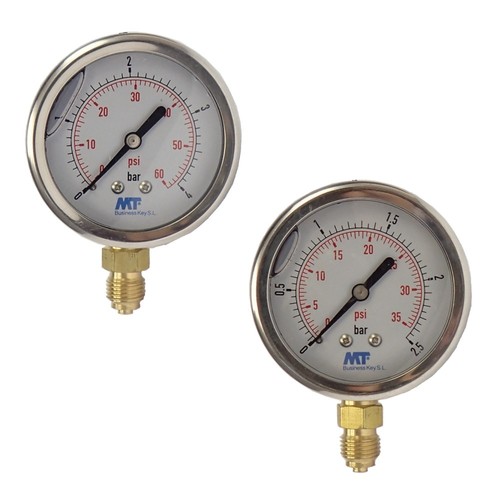 Manometer 63mm mit