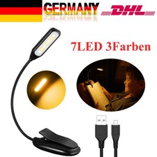 Leselampe Buch Klemme USB
