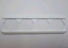 Busch-Jäger Alpha Nea 1724-24 4-fach Abdeckung waagerecht Studioweiß-Matt Top 