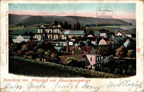 Gruss aus schlesien - ak,