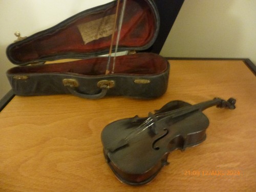 Antikes miniatur cello und - cello,