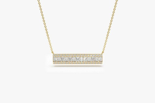 Diamant hals kette collier - kette, 57