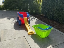 Bollerwagen + Korb Kinderspielset Gebraucht Kunststoff