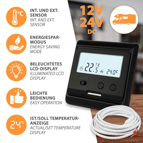 12v 24v thermostat - 12v,