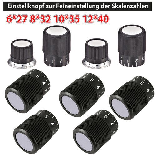 Drehknopf mit skala - m8,
