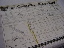 GRAUPNER Modellbau Bauplan DER KLEINE UHU