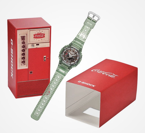Casio shock coca cola - g-shock, coca-cola