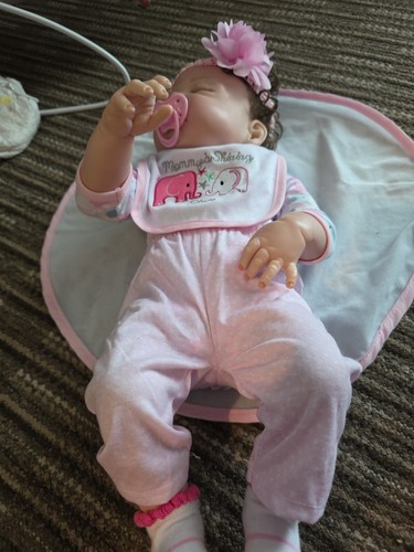 Reborn puppe realistisch - ,