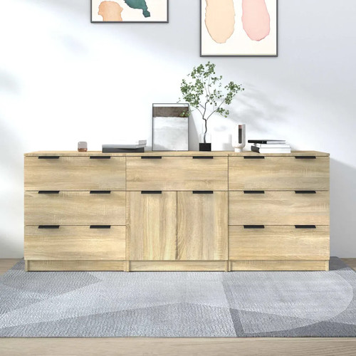 Sideboard pcs schwarz - sideboard,