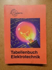 Tabellenbuch Elektrotechnik