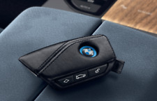 Original BMW Schlüsseletui Leder ID Geber Gen3 für 1er F70