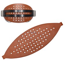 Wide genuine leather headband - genuine,