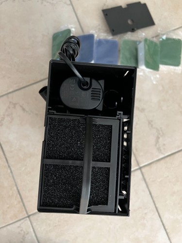 Aquarium innenfilter mit - aquarium, pumpe