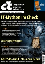 PC Zeitschrift c't magazin