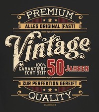 50.Geburtstag T-Shirt 100%