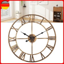 Große Wanduhr im Vintage-Stil