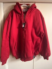 Jacke - Sweatjacke Rot mit