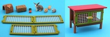 Schleich hase und - hase, kaninchen