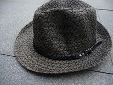 Herrenhut Herren Hut  rollbar, knautschbar, Gr.58 Herren Hut 100 % Naturfaser