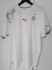 Algerien Trikot Heim WM 2010 | Puma | weiß | Größe XL | kurzarm