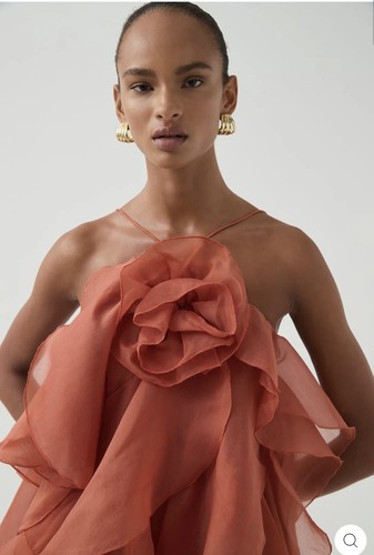 Damen abendkleid lang orange - damen,