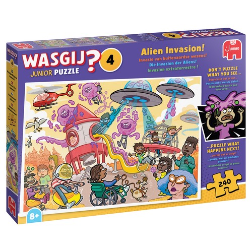 Wasgij junior die invasion - die,
