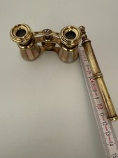 Opernglas antik mit verlängerbarer Halterung