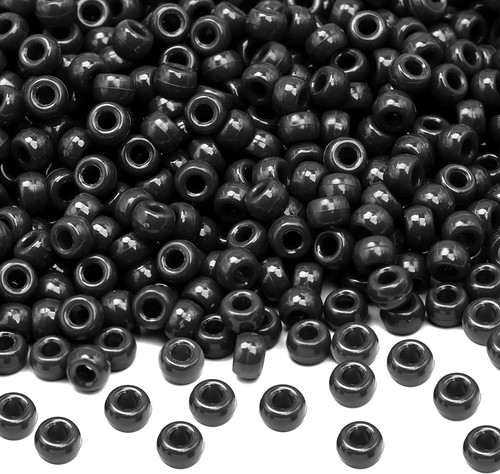 500 stück pony beads 6x9mm - pony,