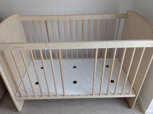 Babybett naturholz farbe - farbe, x