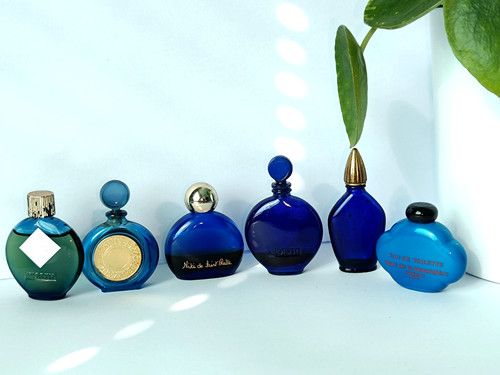 Parfum miniaturen blau - parfum,
