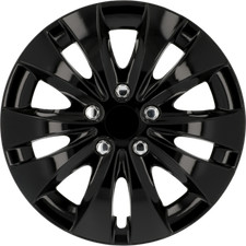 CARTREND Radzierblende Storm 14" schwarz 4x Pkw Auto Radkappen