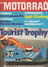 Motorrad : Nr. 13/1973 : Titelstory - Fahrbericht - Norton Commando 850