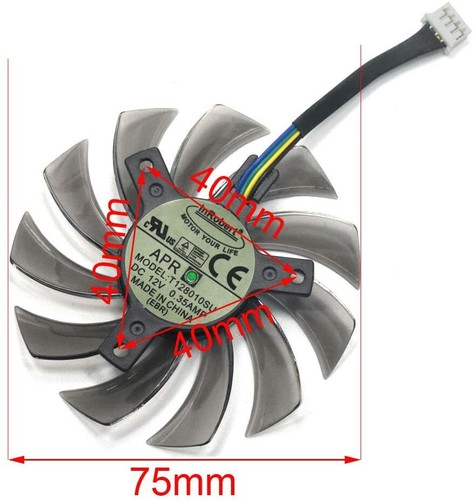 75mm t128010su fan - fan, for