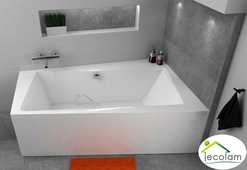 Badewanne trapez eckwanne - badewanne,