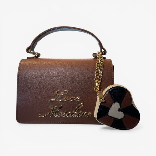 Love moschino tasche leder - moschino,
