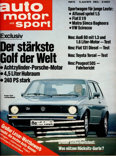 Auto motor sport - 12, juni