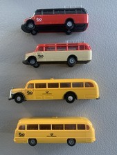 1xBrekina und 1xPraline - 100 Jahre Daimler Benz - Bus-Werbepackungen