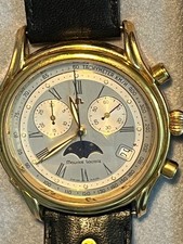 Maurice Lacroix Herren Armbanduhr mit Mondphase