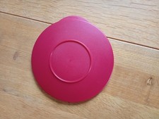 Tupperware Ersatzteil Junge Welle Deckel 3096, Unbenutzt , 17,7 cm, Rot