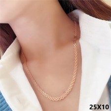 Luxus Damen Halskette breite