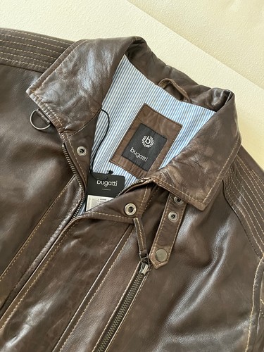 Bugatti lederjacke lamm nappa - bugatti,
