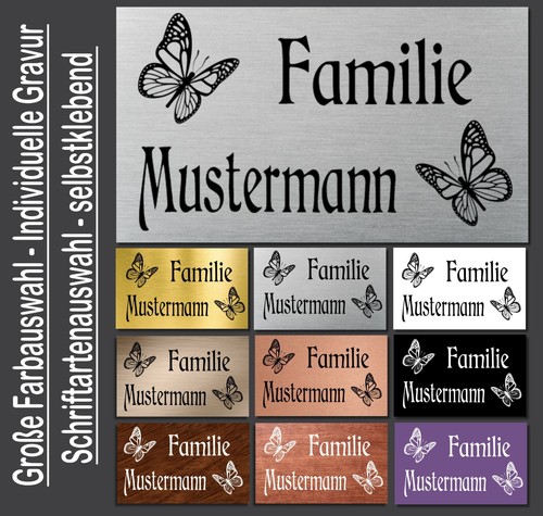 Briefkastenschild