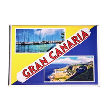 GRAN CANARIA/SPANIEN -KÜHLSCHRANKMAGNET-SOUVENIR-MAGNET 150810