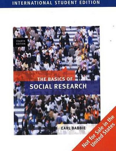 The basics social research - the,