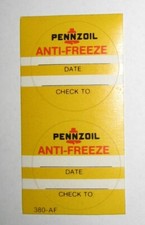 US Serviceaufkleber Pennzoil