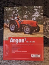 Same Argon 3  Prospekt Traktor Schlepper