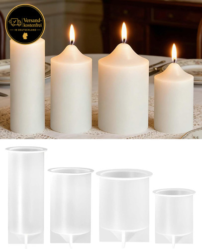 Silikon kerzenformen set - kerzenformen,