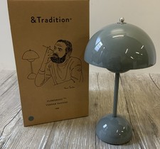 & Tradition Flowerpot VP9 Tragbare Lampe Steinblau Tischlampe 29,5x16cm (R9-G