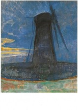 Postcard piet mondrian molen - postcard,